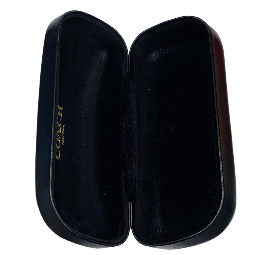 Coach Women's Black Gold Lettering Square Sunglasses 51MM - Picture 12 of 14